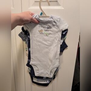 5 Piece Dino Onesie Set Carter's 3-6 Month Nwt